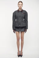 Hourglass Jacket - Charcoal