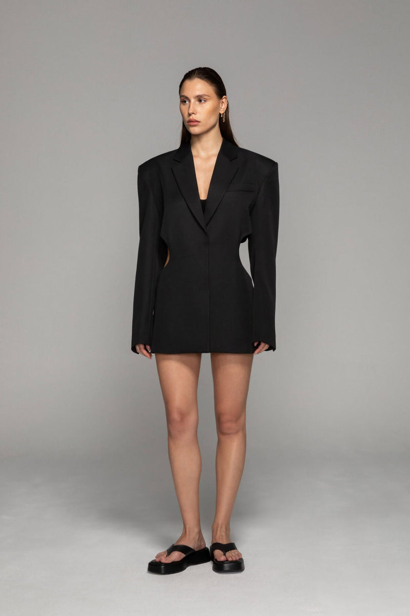 Cut-Out Blazer - AFTERHOURS