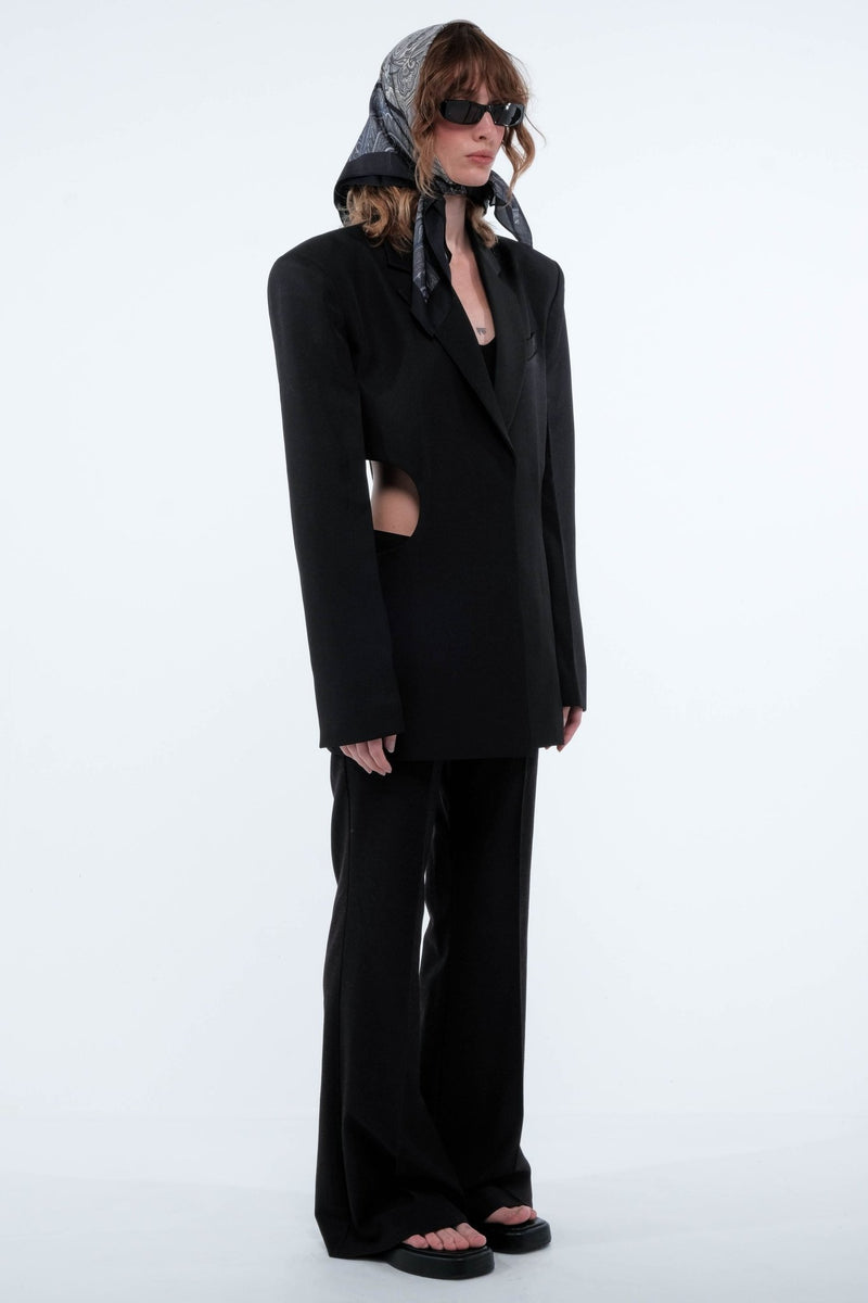 Cut-Out Blazer - AFTERHOURS