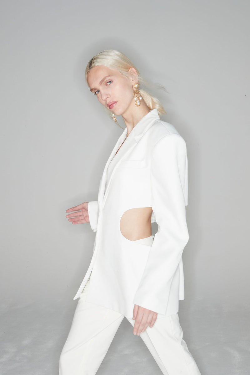 Cut-Out Blazer - AFTERHOURS