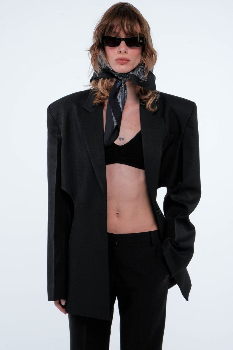 Cut-Out Blazer - AFTERHOURS