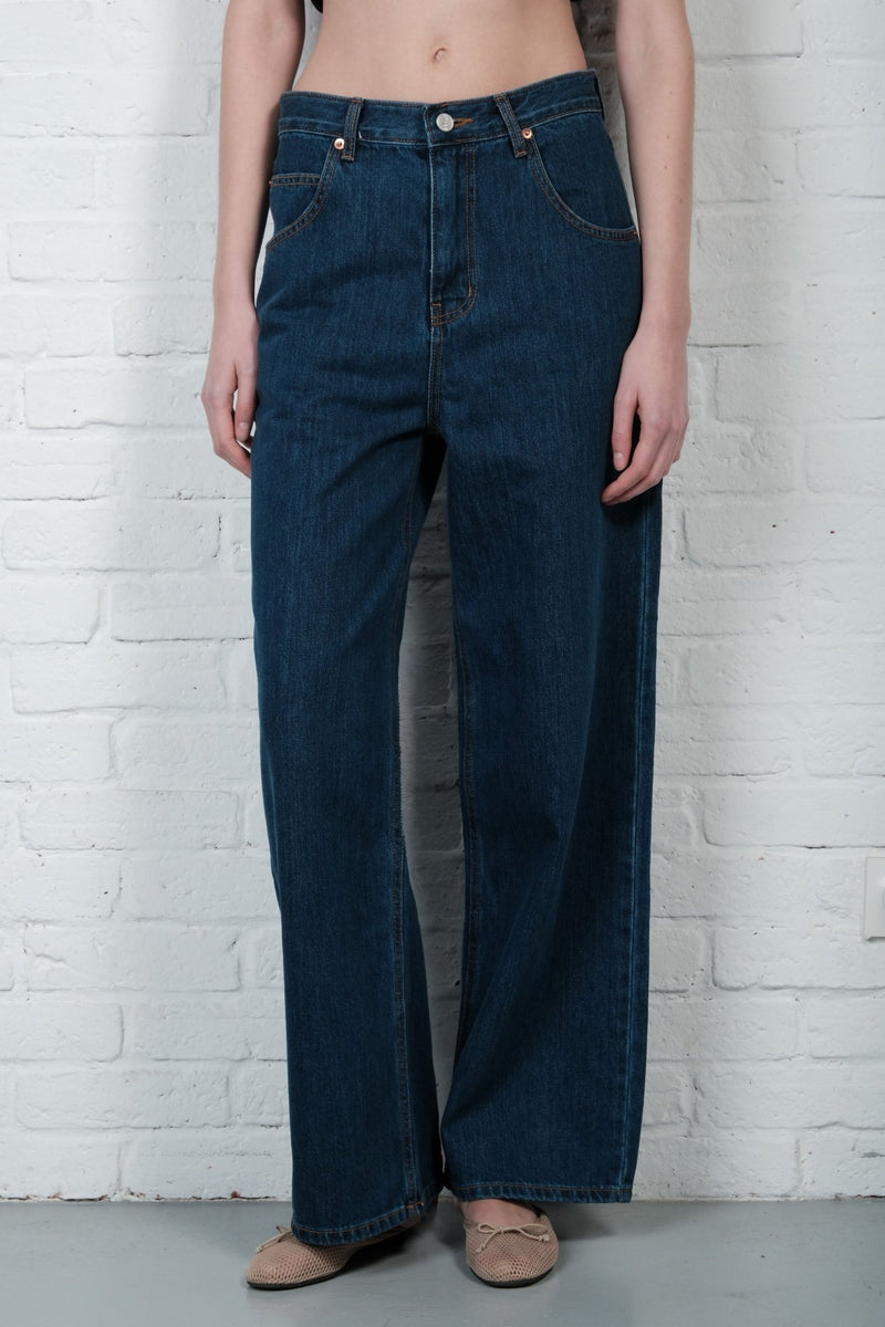 Denim Flare Jeans - AFTERHOURS