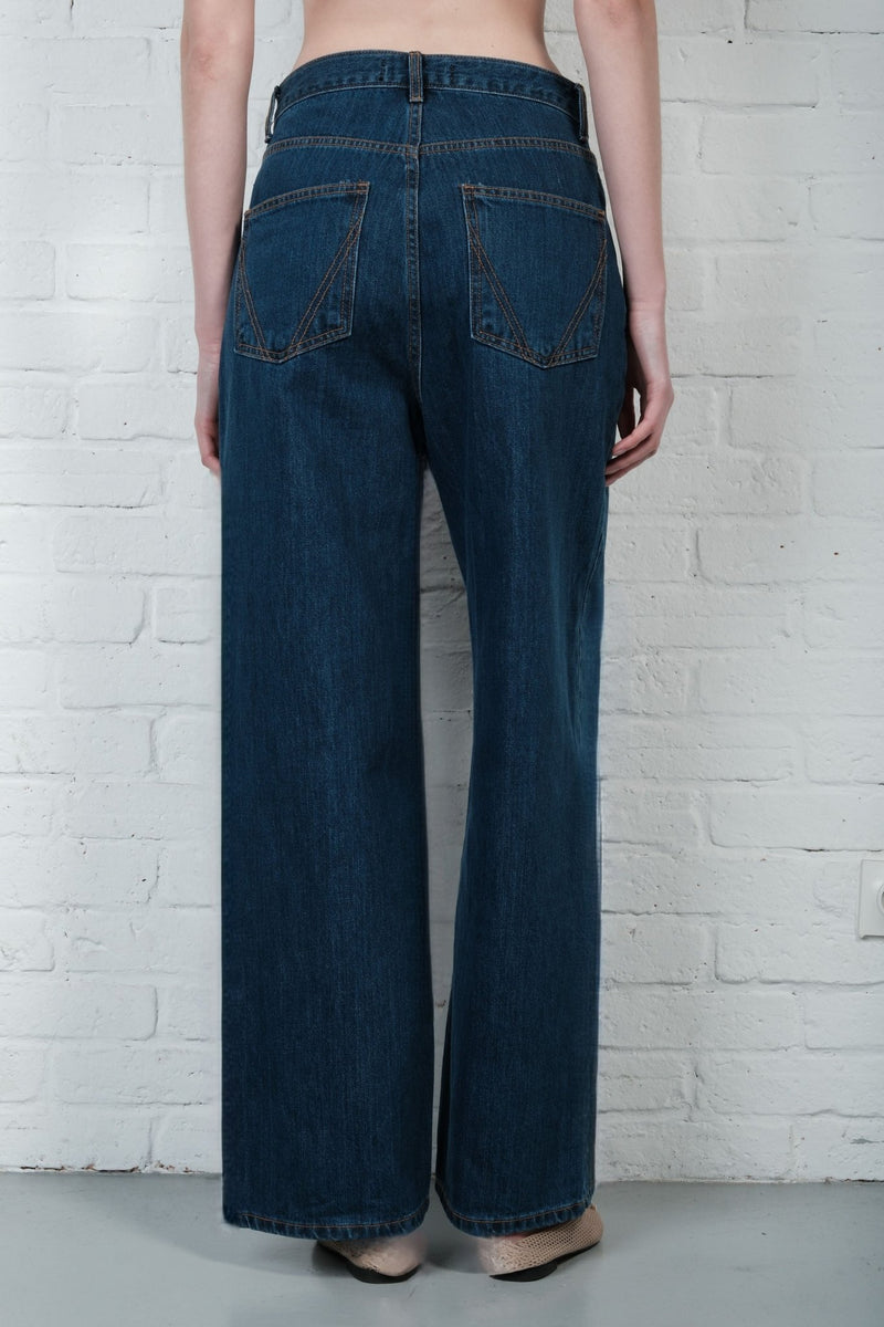 Denim Flare Jeans - AFTERHOURS