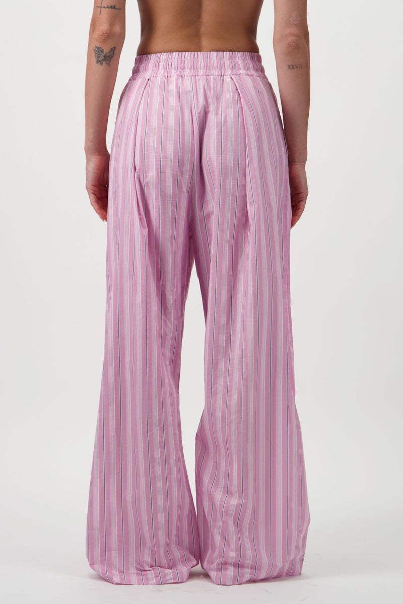 Drawstring Cotton Trousers - AFTERHOURS