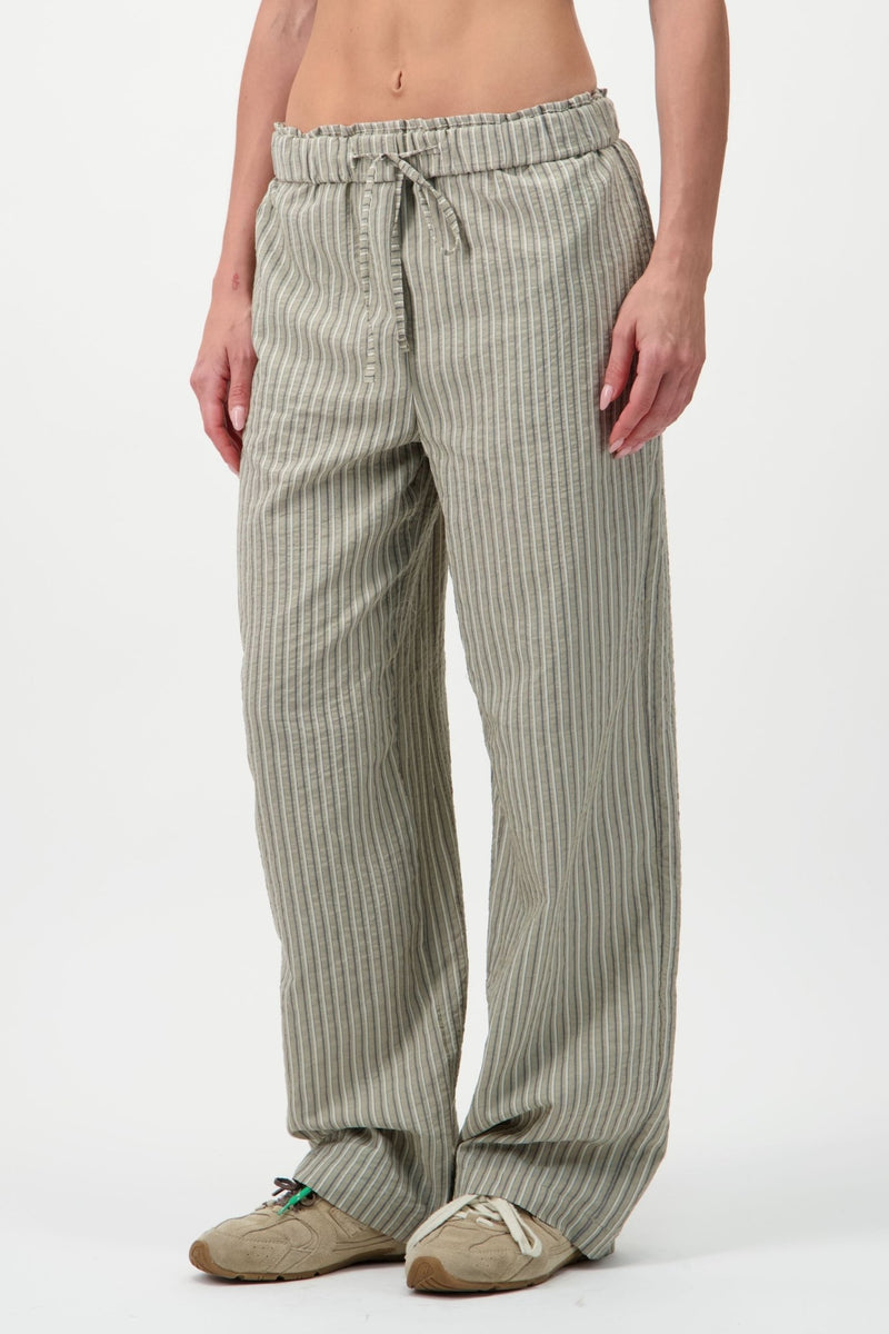 Drawstring Cotton Trousers - AFTERHOURS