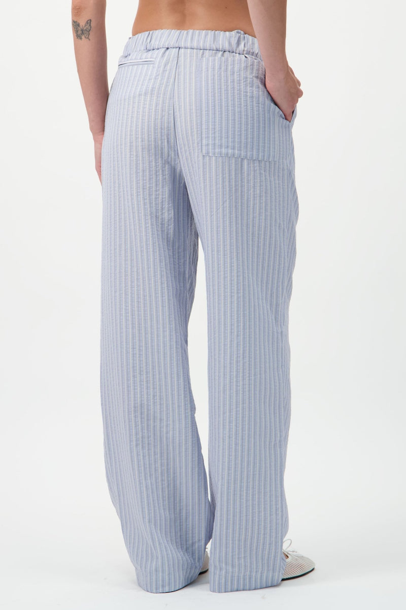 Drawstring Cotton Trousers - AFTERHOURS