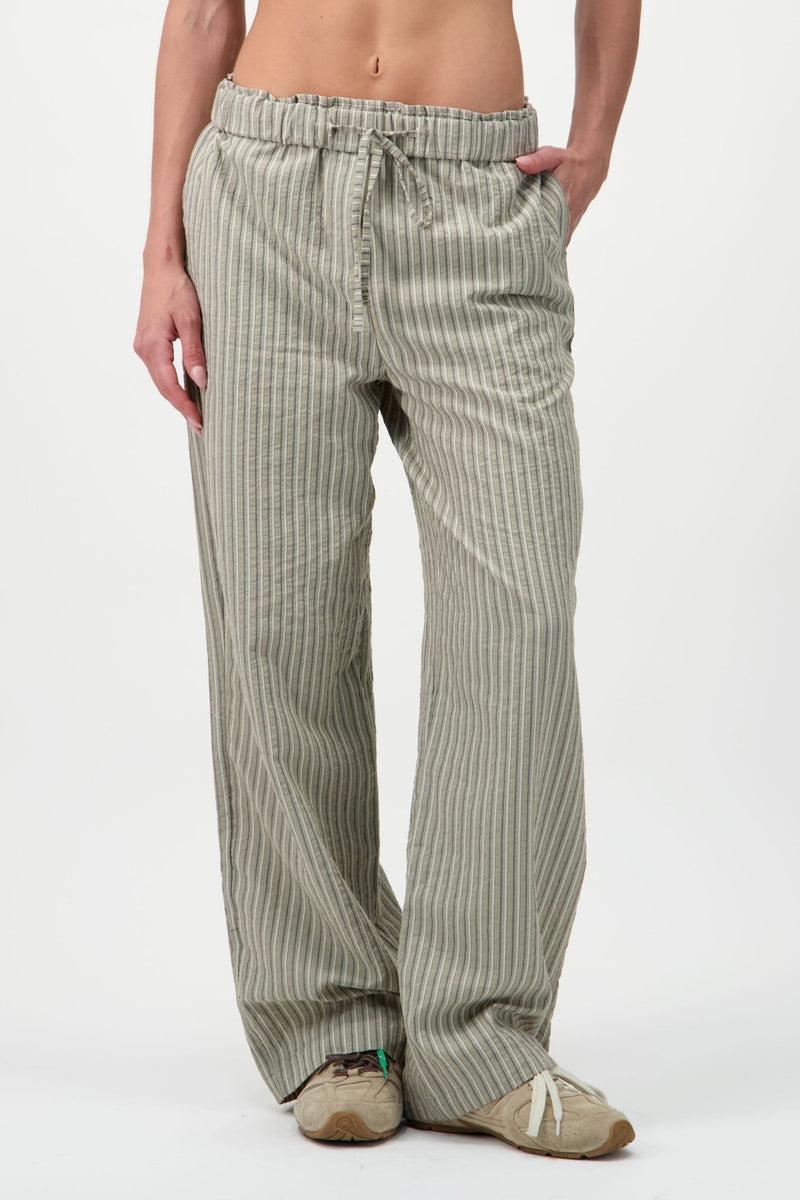 Drawstring Cotton Trousers - AFTERHOURS