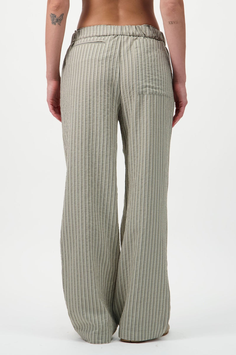 Drawstring Cotton Trousers - AFTERHOURS