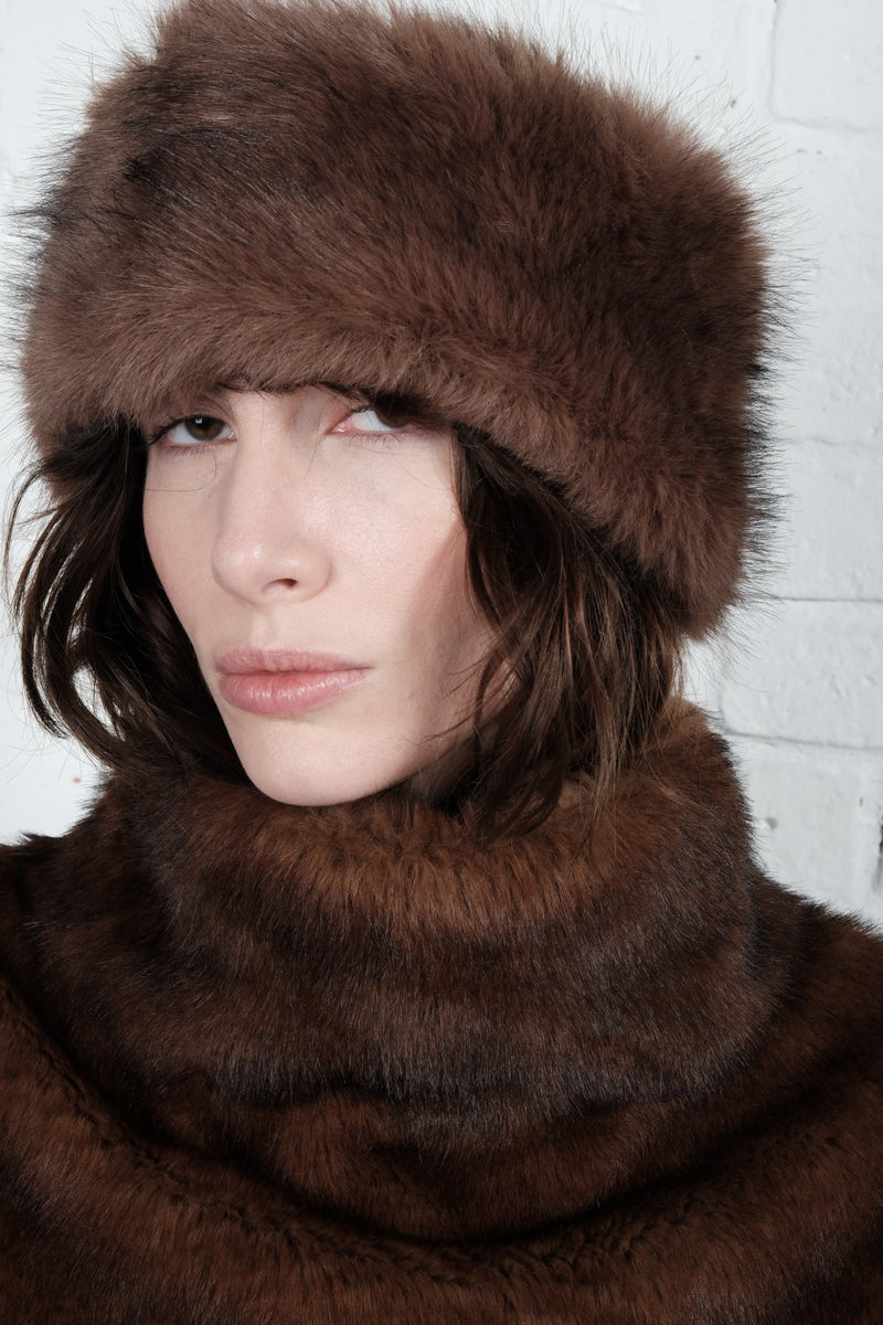 Faux Fur Headband - AFTERHOURS