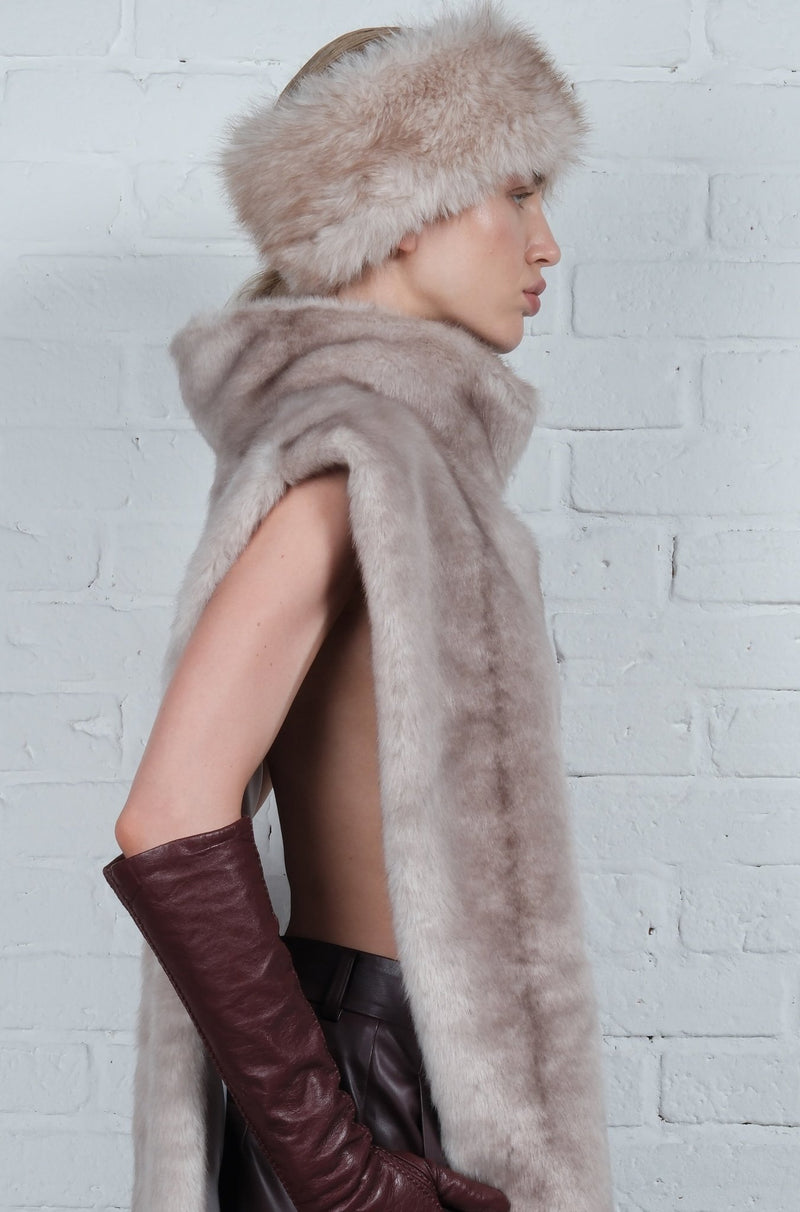 Faux Fur Headband - AFTERHOURS