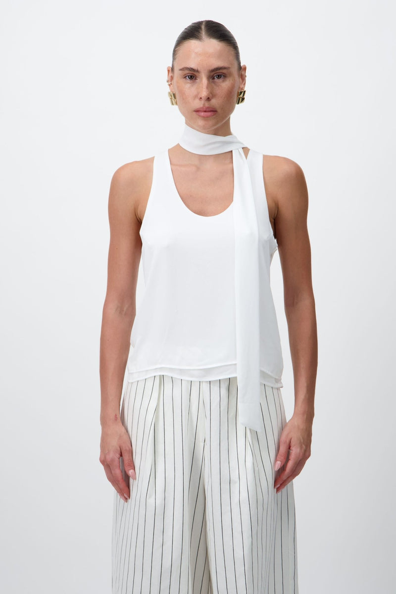 Fluid Scarf Top - AFTERHOURS