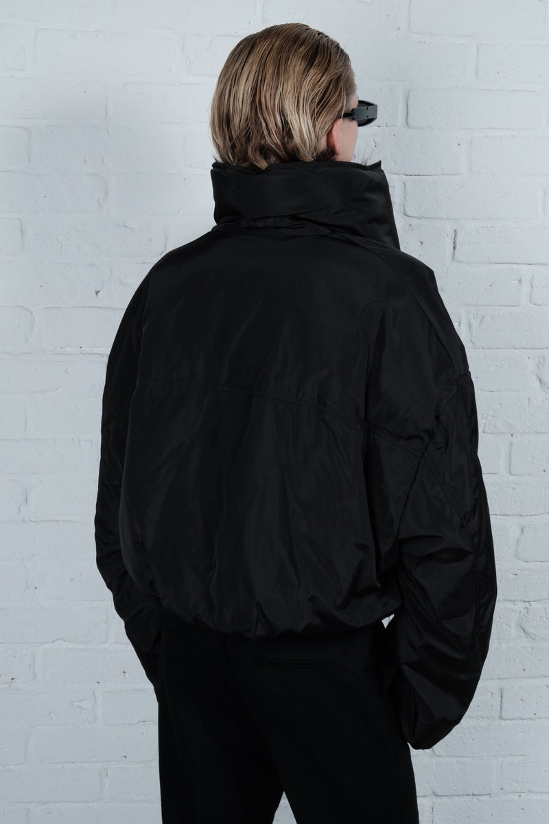 Fox Fur Collar Puffer Jacket - AFTERHOURS