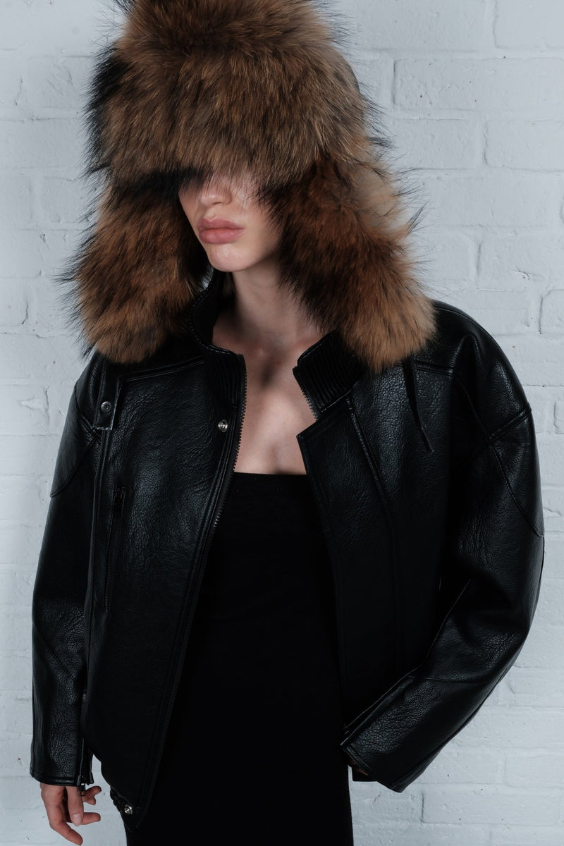 Fox Fur Trapper Hat - AFTERHOURS