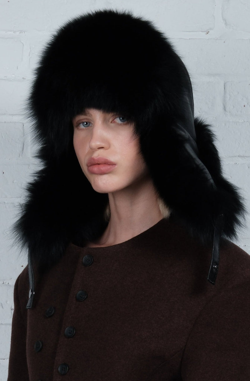 Fox Fur Trapper Hat - AFTERHOURS