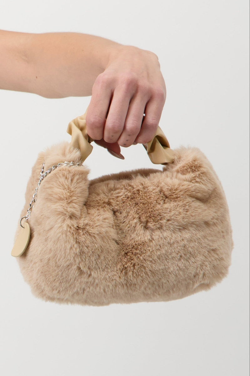 Handle Fur Bag - AFTERHOURS