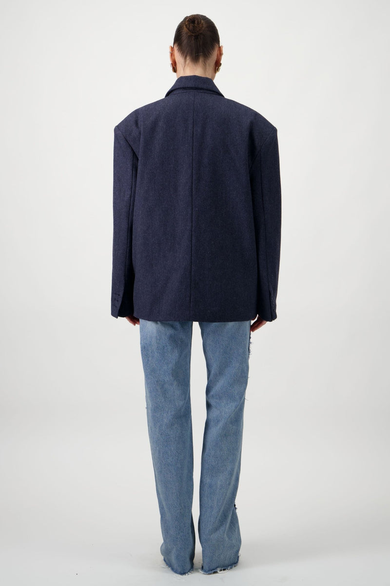 Herringbone Blazer - AFTERHOURS