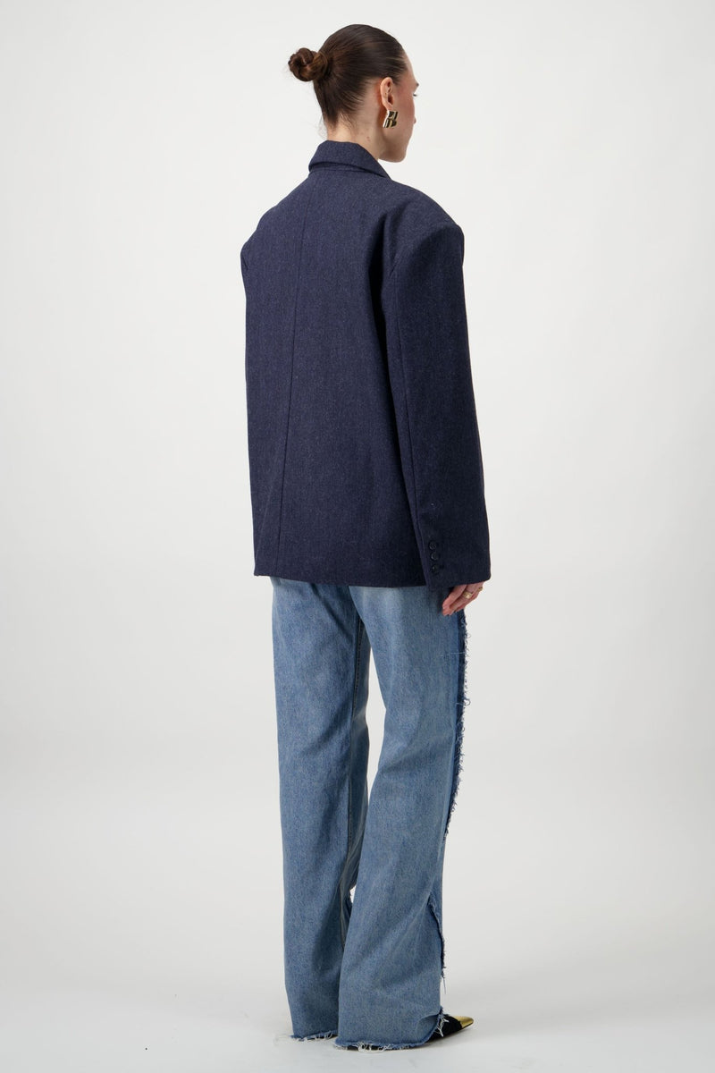 Herringbone Blazer - AFTERHOURS