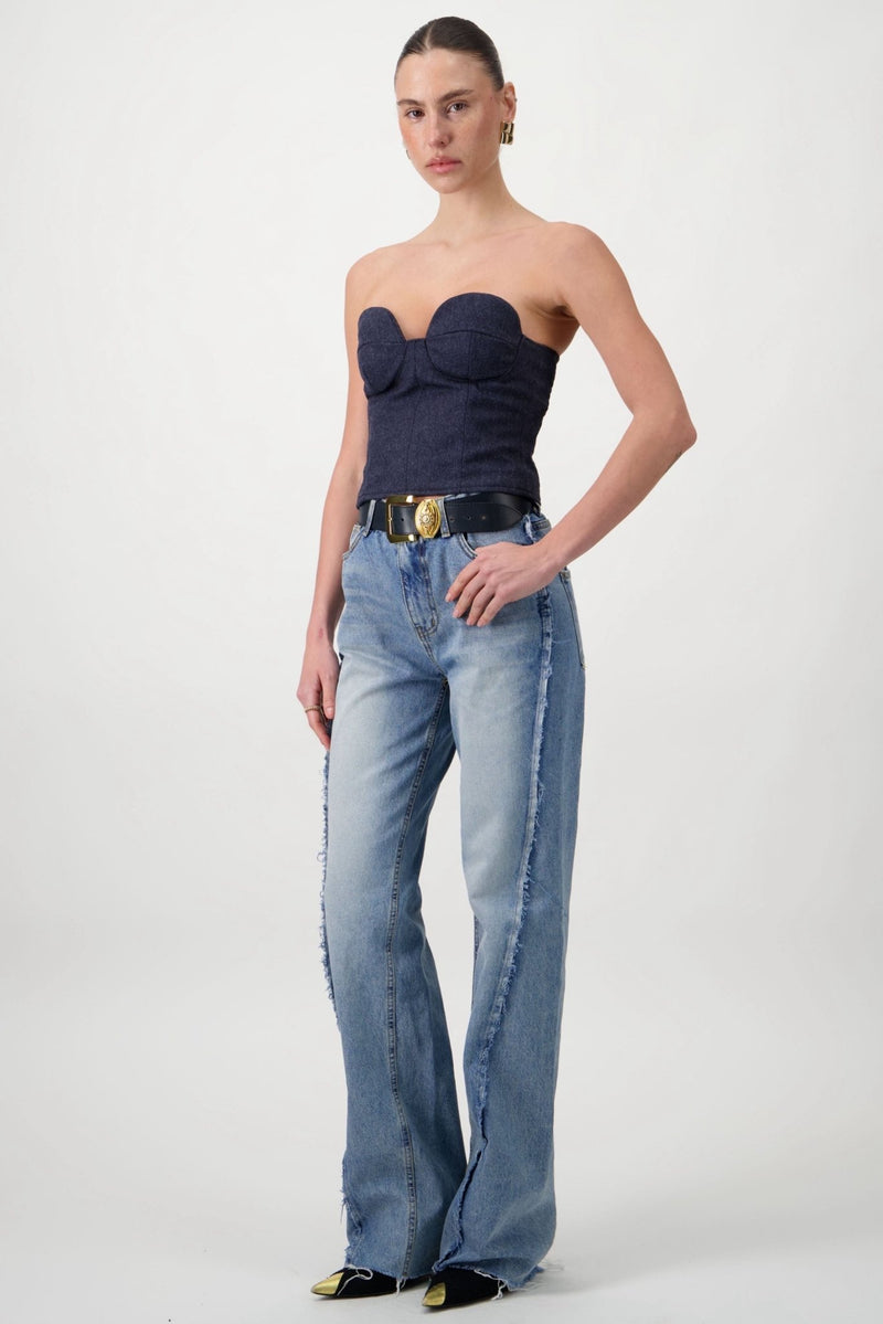 Herringbone Bustier - AFTERHOURS
