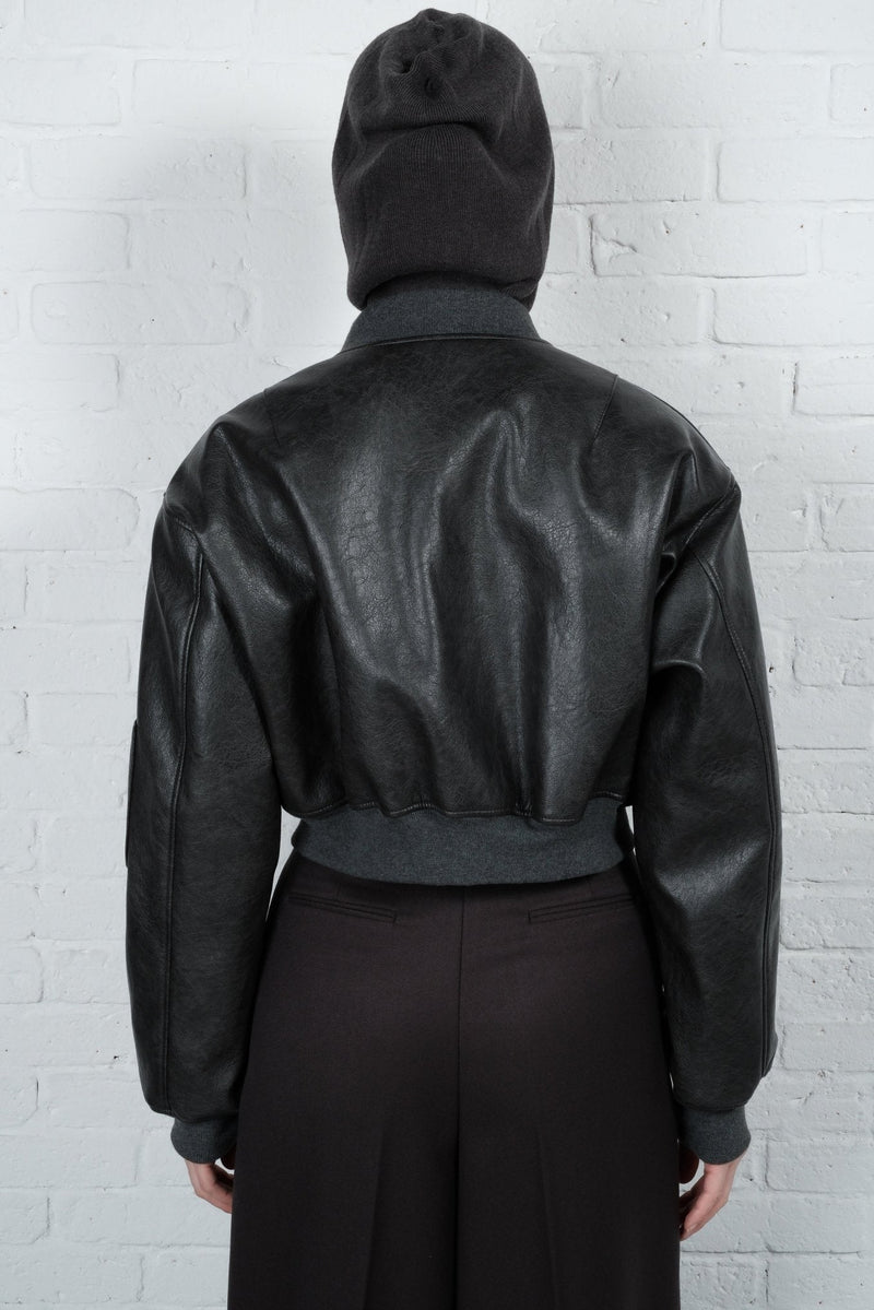 Hooded Ribbed Top - AFTERHOURS