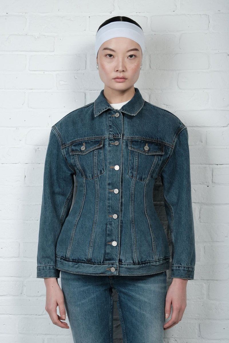 Hourglass Denim Jacket - AFTERHOURS