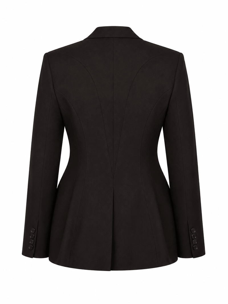 Hourglass Double-Breasted Blazer - AFTERHOURS