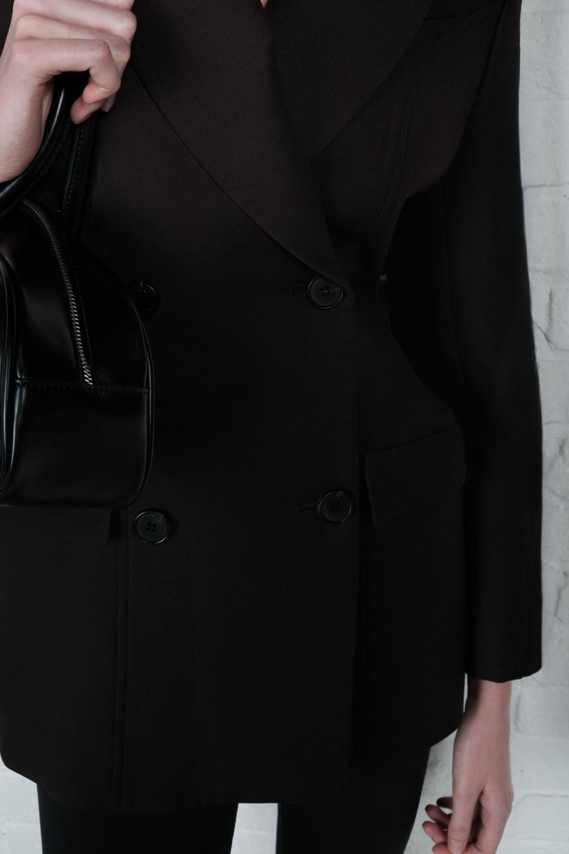 Hourglass Double-Breasted Blazer - AFTERHOURS