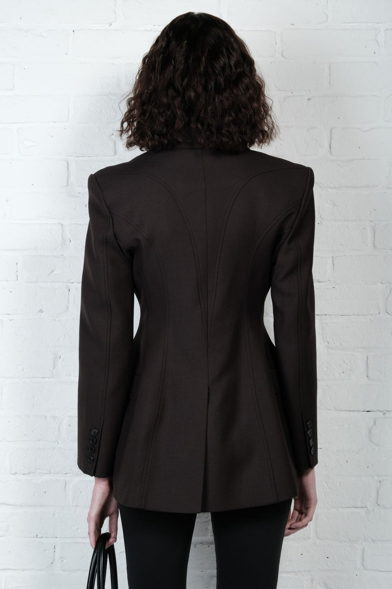 Hourglass Double-Breasted Blazer - AFTERHOURS