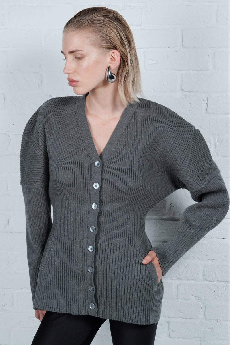 Hourglass Knit Cardigan - AFTERHOURS