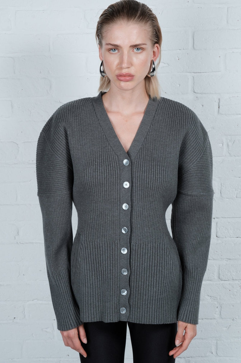 Hourglass Knit Cardigan - AFTERHOURS