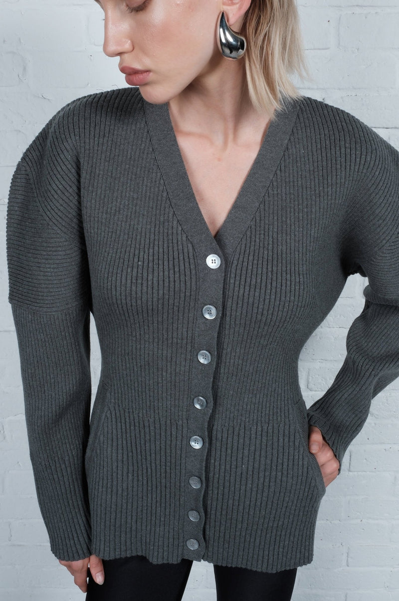 Hourglass Knit Cardigan - AFTERHOURS