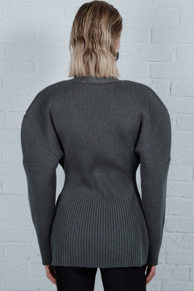 Hourglass Knit Cardigan - AFTERHOURS