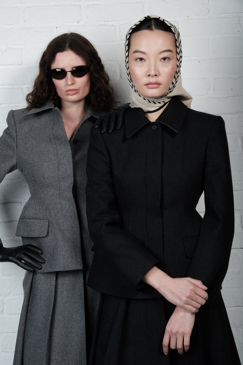 Hourglass Wool Jacket - AFTERHOURS
