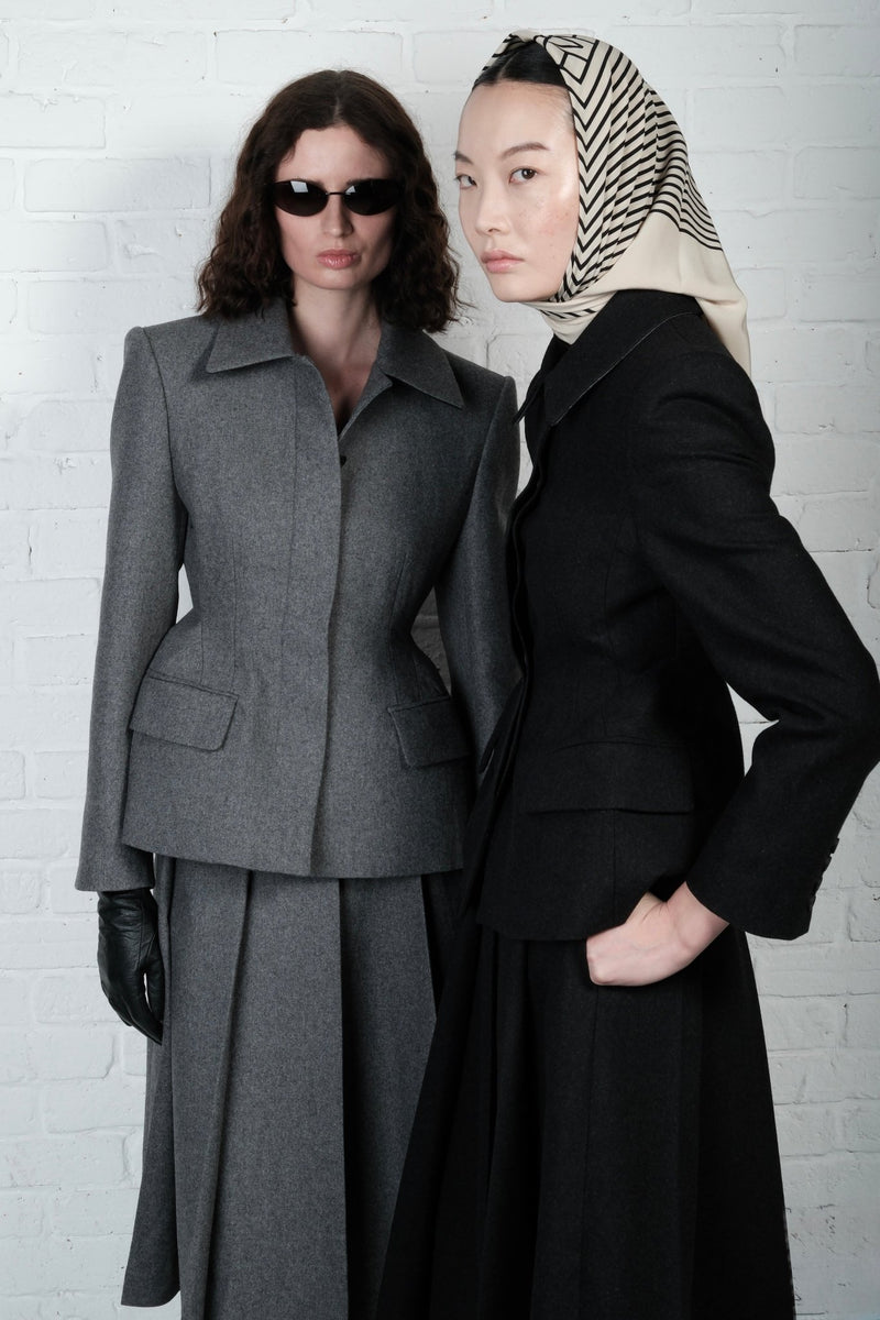Hourglass Wool Jacket - AFTERHOURS