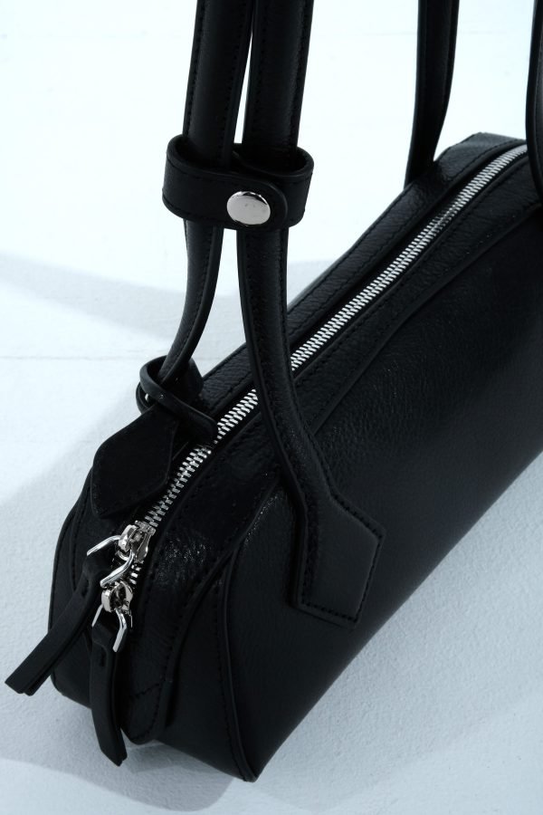 Leather Shoulder Bag - AFTERHOURS