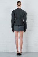 Hourglass Jacket - Charcoal