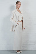 Tailored Linen Blazer