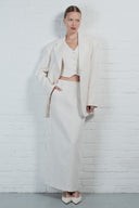 Tailored Linen Blazer