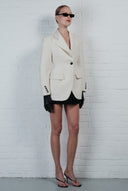 Hourglass Tailored Blazer - Ivory