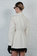 Hourglass Tailored Blazer - Ivory
