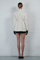Hourglass Tailored Blazer - Ivory