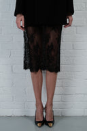 Lace Midi Skirt