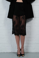 Lace Midi Skirt