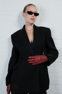 Contour Wool Blazer Dress - Black
