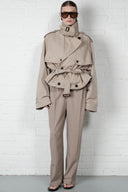Pleated Suit Trousers