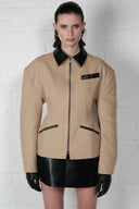 Hourglass Jacket - Beige