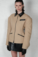 Hourglass Jacket - Beige