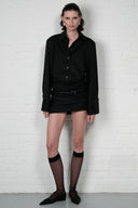 Pinstripe Shirt Dress