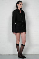 Pinstripe Shirt Dress
