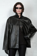 Relaxed Leather Jacket