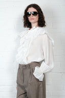 Fluid Ruffle Shirt